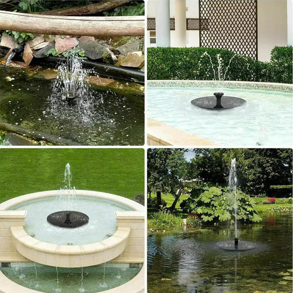 SolarVibe™ Tuinfontein | Breng sfeer in je tuin!