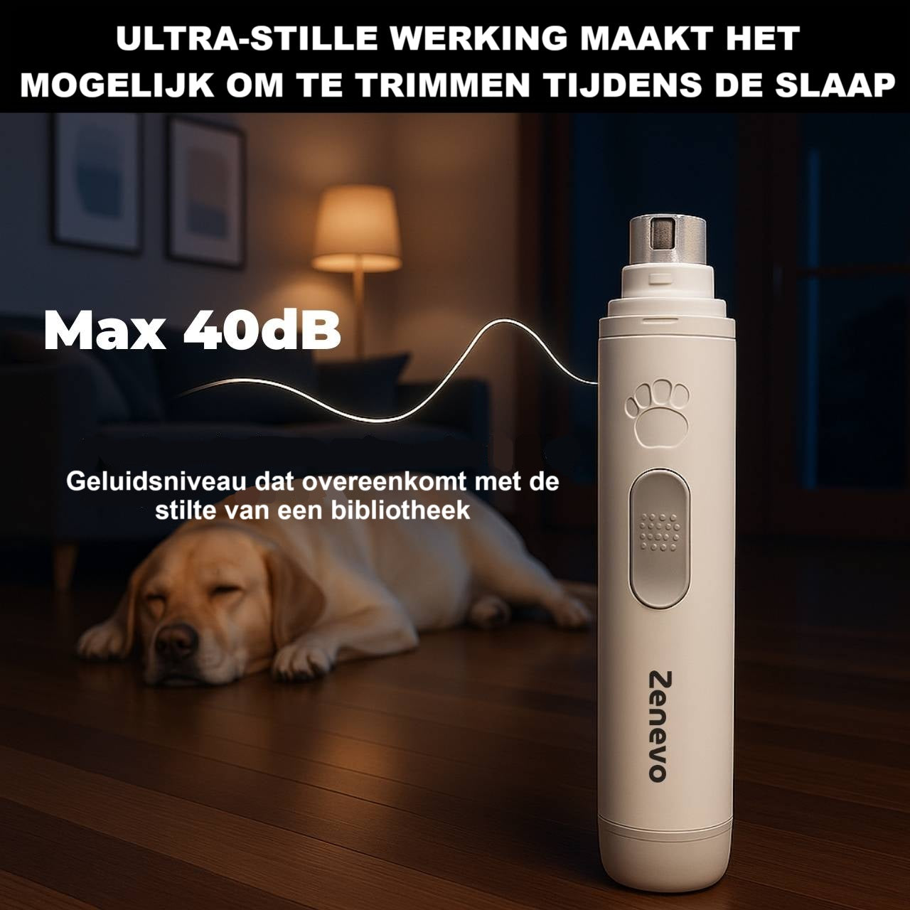 ZenGrind™ | Elektrische nagelvijl voor jouw viervoeter