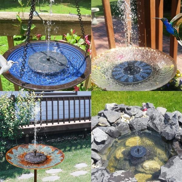SolarVibe™ Tuinfontein | Breng sfeer in je tuin!
