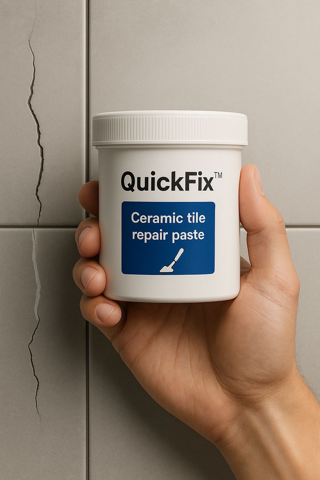 QuickFix™ (set van 2) | Herstel je tegels in een handomdraai!