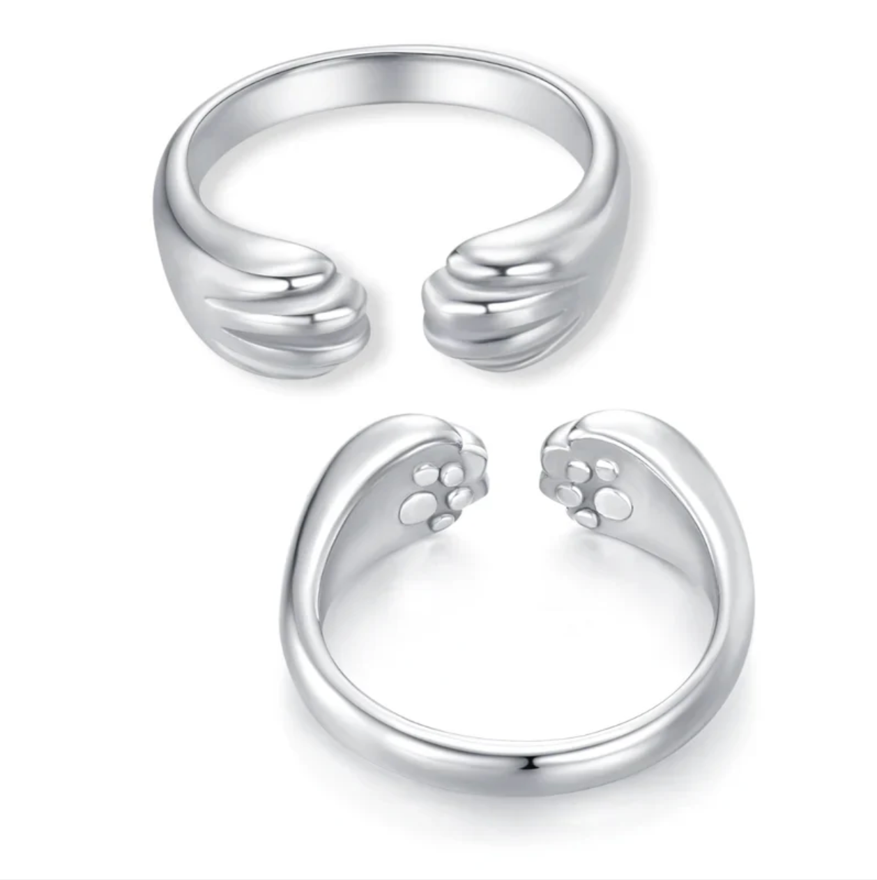 Pawfection Ring | Ring met hondenpootjes